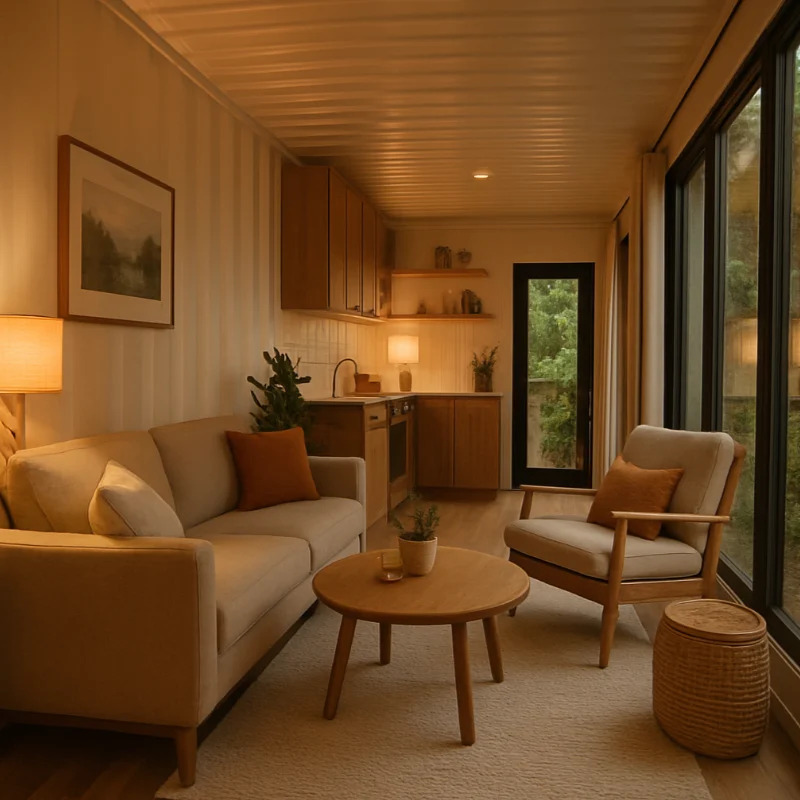 Off-Grid Container Homes Interior